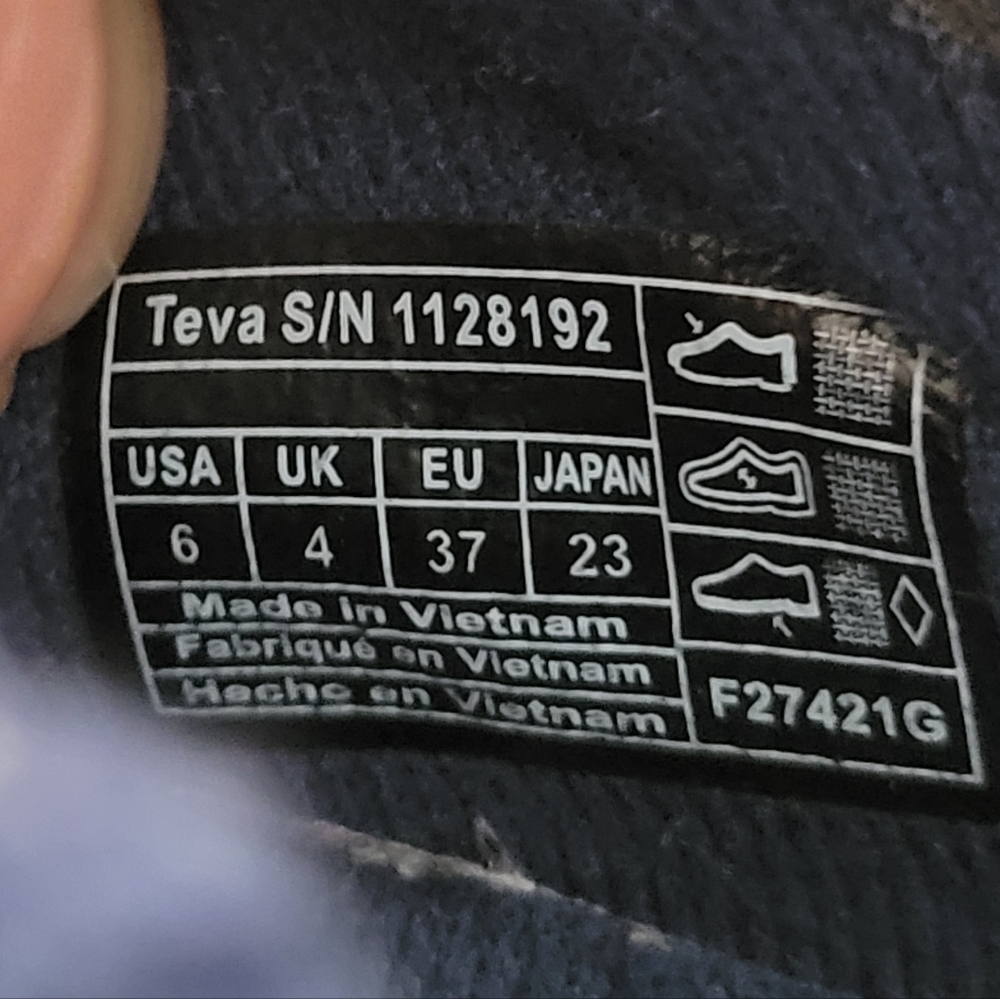 Teva ReEmber Sun And Moon Slip On Outdoor Slipper Women's Size 6 Camping Comfort - Picture 5 of 5